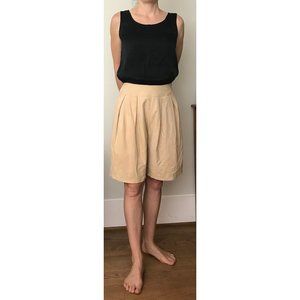 ADRI Suede Culotte Shorts